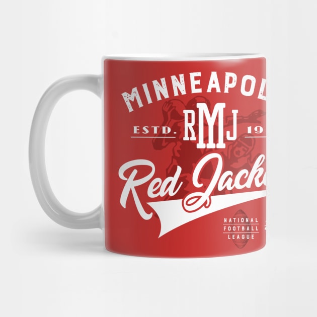 Minneapolis Red Jackets Football by MindsparkCreative